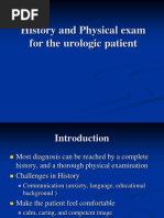 History and Physical Exam For The Urologic Patient