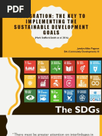 Integration for Sdg