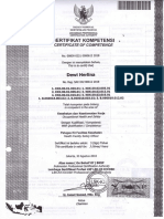 Bukti Sertifikat Pelatihan Manajemen Risiko PDF