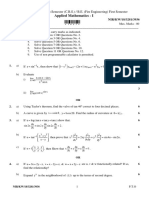 Be 1 Sem Applied Mathematics 1 Winter 2018