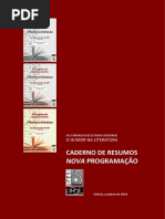 Novo Caderno de Resumos e Programação XXI CEL O Humor Na Literatura 2019. 18 Set.