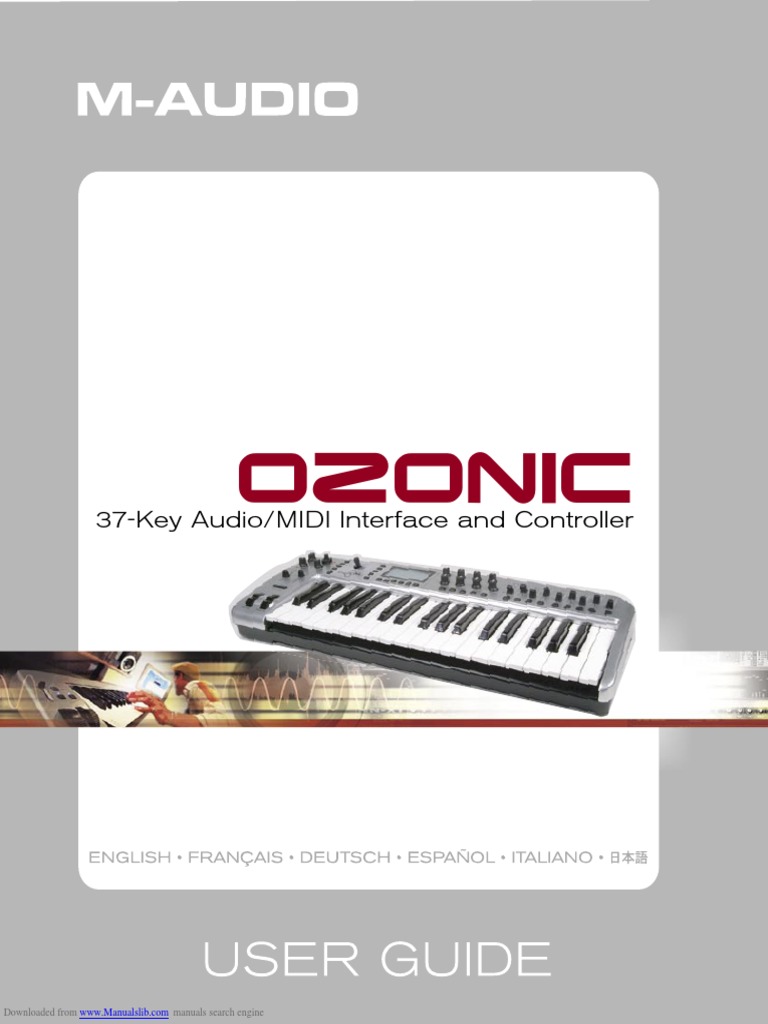 M - Audio Ozonic User Guide | PDF | Computer Keyboard | Microsoft