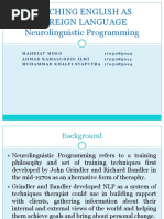 Neurolinguistic Programming