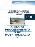 Guias de Procedimientos Hospitalizacion