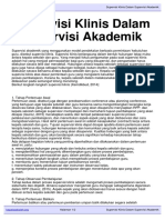 Supervisi Klinis Dalam Supervisi Akademik PDF