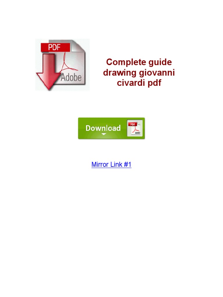 giovanni civardi complete guide to drawing