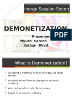 Demonetization