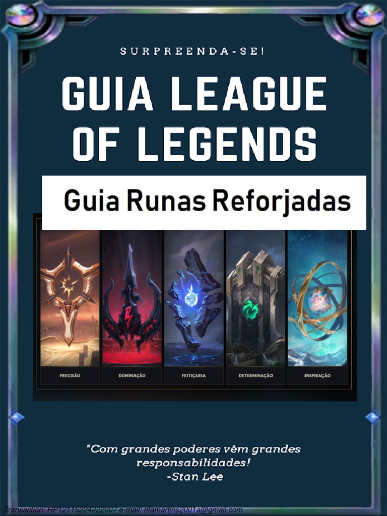 Entenda como funciona o sistema de Runas em League of Legends