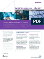A Learning Resource For Surgeons - Esurgery: Key Features