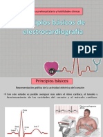  Principios Básicos de Electrocardiografía