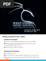 Kali Linux Installation