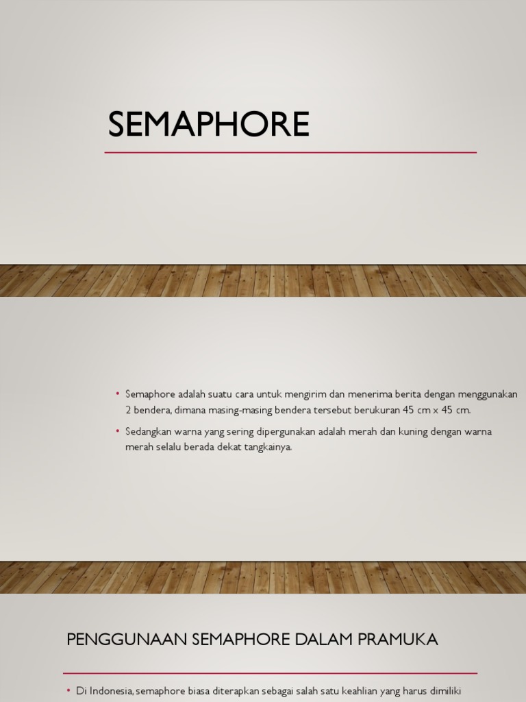 Materi Sandi Semaphore Pramuka | PDF