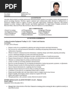 Sample CV For Uae