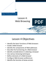 Lesson 4 Web Browsing
