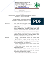 2.3.1.2 SK Uraian Tugas, Tanggung Jawab Dan Wewenang Petugas Puskesmas I Denpasar Barat