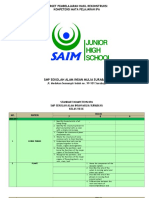 Target Pembelajaran IPA SMP Alam Insania