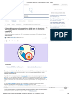 Cómo Bloquear Dispositivos USB en El Dominio Con GPO - Solvetic PDF