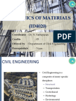 Mechanics of Materials (ID4020)