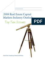 2008 Real Estate Capital Markets Industry Outlook (2008)