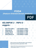 FODA (Feature-Oriented Domain Analysis)