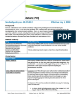 PPI Medical Policy Summary