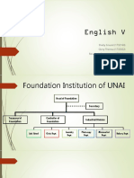 English V - Organizational Structure