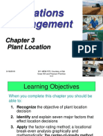 Chapter 3 Plant Location New