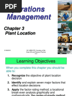 Chapter 3 Plant Location New