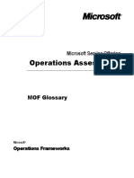 Operations Assessment: Microsoft Service Offering