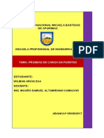 Pruebas de Carga en Puentes PDF