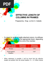 AISC Table C-A-7.1: Effective Length Factors | PDF