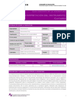 Guía Didáctica Guitarra I, II, III, IV - Conservatorio Superior