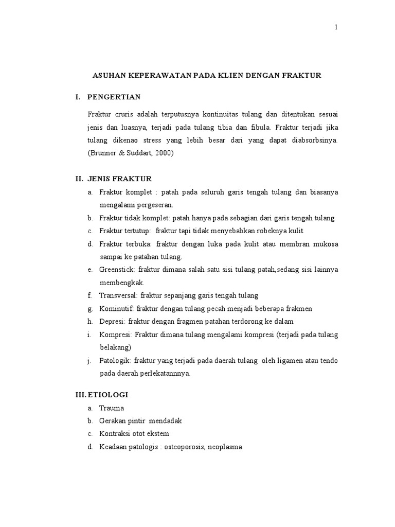 ASKEP fraktur