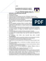 Requisitos de Aprobación Proyectos Iluminacion PDF