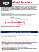 Y Math - SQRT (144.0)