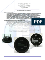 Propuesta Instalación de Horómetros PDF