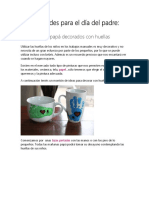 Manualidades para El Dia Del Padre PDF