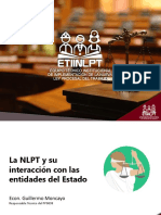 La NLPT y Su Interelación Con Las Entidades Del Estado - UNIDAD I PDF