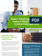 Todays Chief Legal Officer Cannot Afford To Ignore Contract Management
