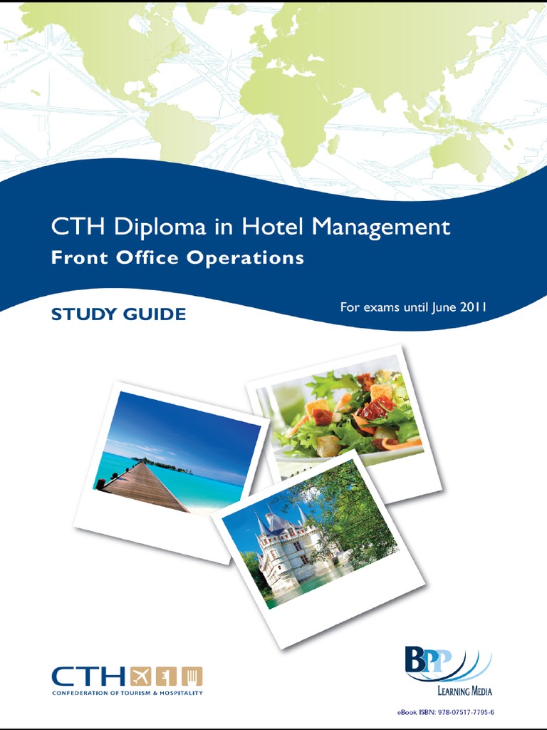 Diploma In Hotel Management Bpp Learning Media Cth Front Office Operations Bpp Learning Media 2009 Test Assessment Hotel