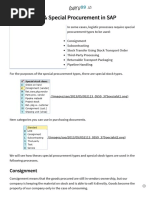 Special Stock & Special Procurement in SAP PDF