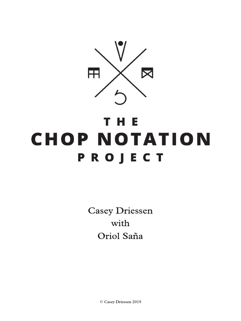The Chop Notation Project - Final PDF | PDF | String Instruments | Violin