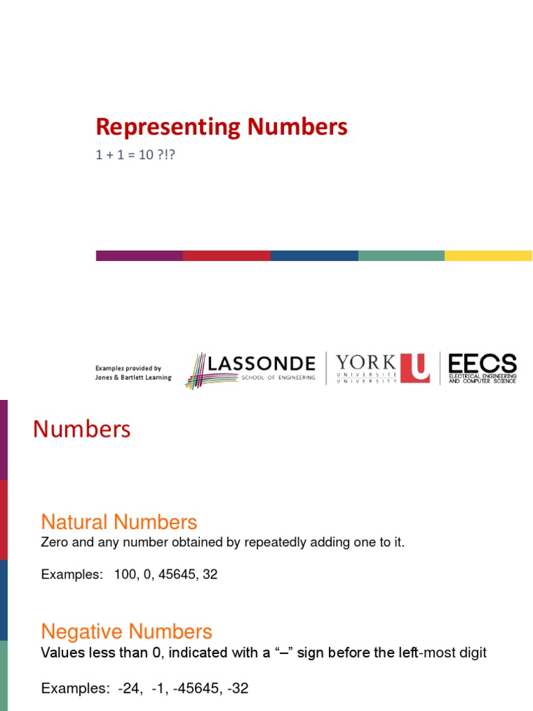 Representing numbers pdf mathematical notation arithmetic