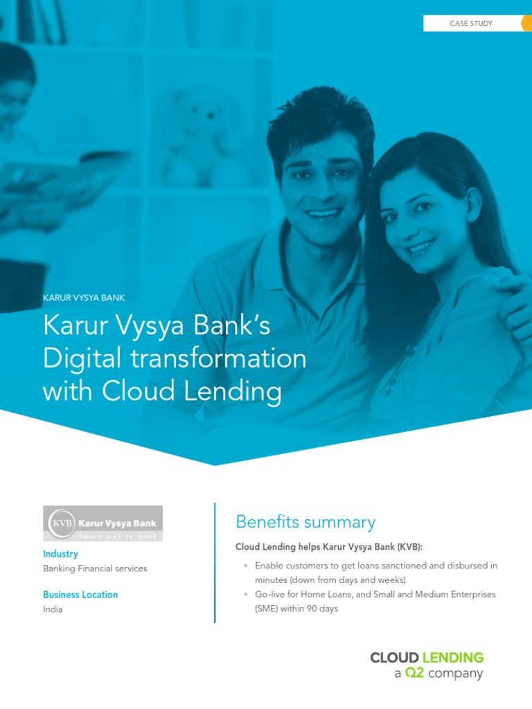KVB Case Study PDF Loans Banks