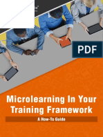 How To Fit Microlearning in Training Framework PDF