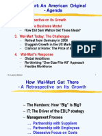 Wal-Mart: An American Original - Agenda