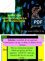 1 Aspectos Históricos de La Biotecnología