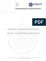 Lineamientos Técnicos para El Repositorio Nacional Y Los Repositorios Institucionales