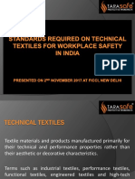 Standard Requirement For Textile Workspace