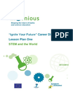 "Ignite Your Future" Career Discussion Lesson Plan One: STEM and The World